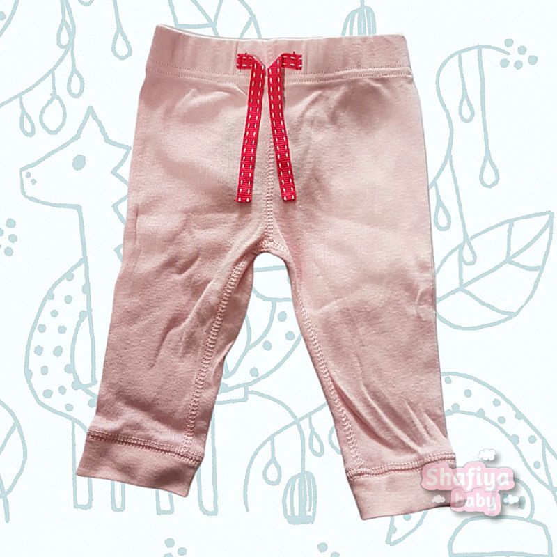 Legging Bayi BearHug Pita Polos 0-12m