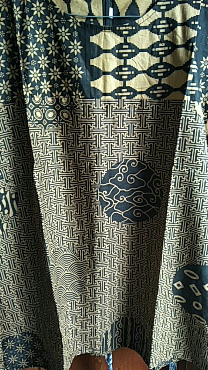 Baju Batik Wanita Modern Monalisa Genes M,l,xl Asli Pekalongan