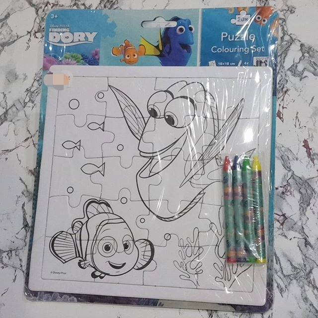 Finding Dory Puzzle Draw pop up magnet play kids toodlers child disney activity education fun book
