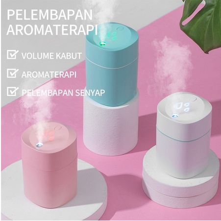 K5 Air Humidifier Aromaterapy Humidifier Mini Pelembab Udara Ruangan untuk Rumah Mobil Small Sprayer