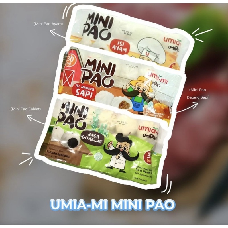 

Umia-Mi Minipao isi 30 Pcs
