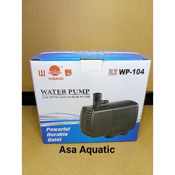 Yamano wp 104 water pump  pompa kolam aquarium