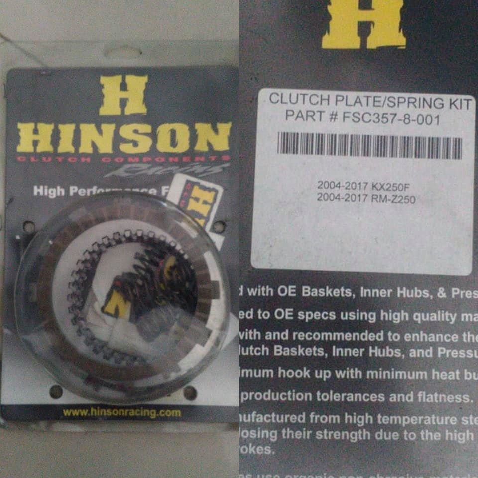 Hinson Kampas Kopling KX250 2004 2017 Kampas kopling RMZ250 2004 2017