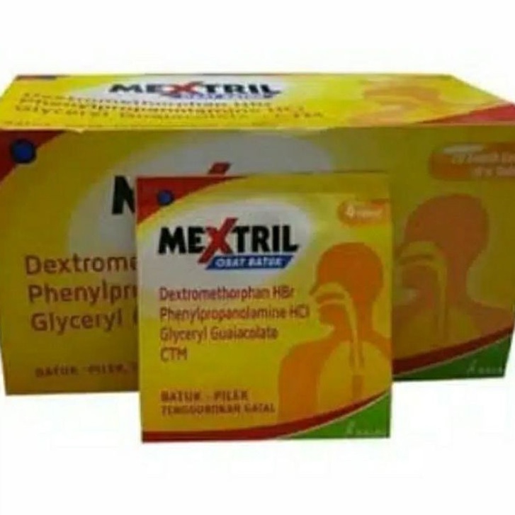 Mextril Isi 4 Tablet - Obat Batuk Dan Pilek