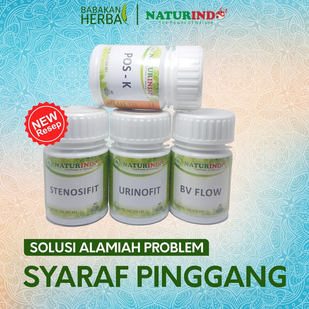 Obat Syaraf Pinggang 100% Alami Jamu Herbal Syaraf Pinggang Terjepit
