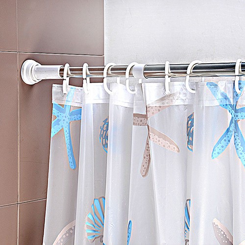 Shower Curtain - Tirai Kamar Mandi Bahan Peva Tirai Kamar Mandi Waterproof Tongkat Kamar Mandi