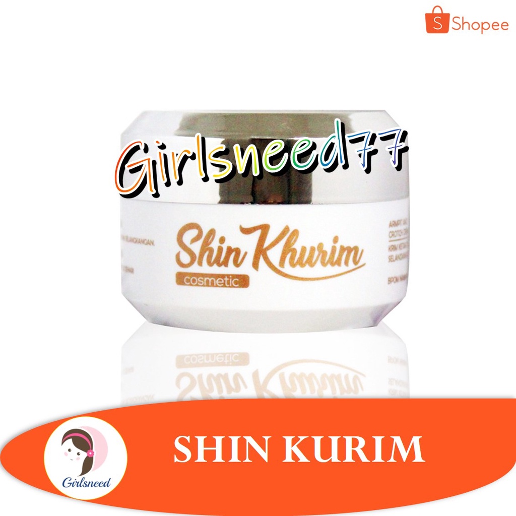 Shin Kurim GIRLSNEED77 Krim Ketiak Selangkangan Lipatan Hitam