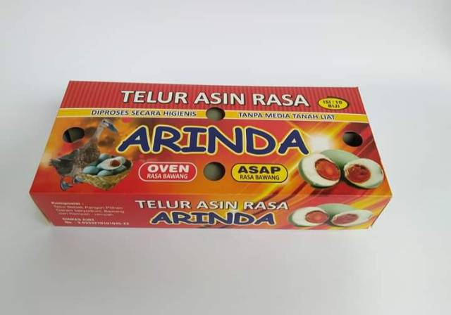 

ARINDA Telur Asin Bawang Bakar/Oven