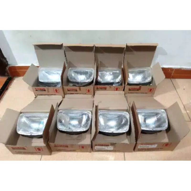 Reflektor oval rx king reflektor lampu depan oval rx king 2002 - 2006 original yamaha