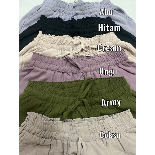 CELANA CRINCLE BAGGY PREMIUM IMPORT PJ01