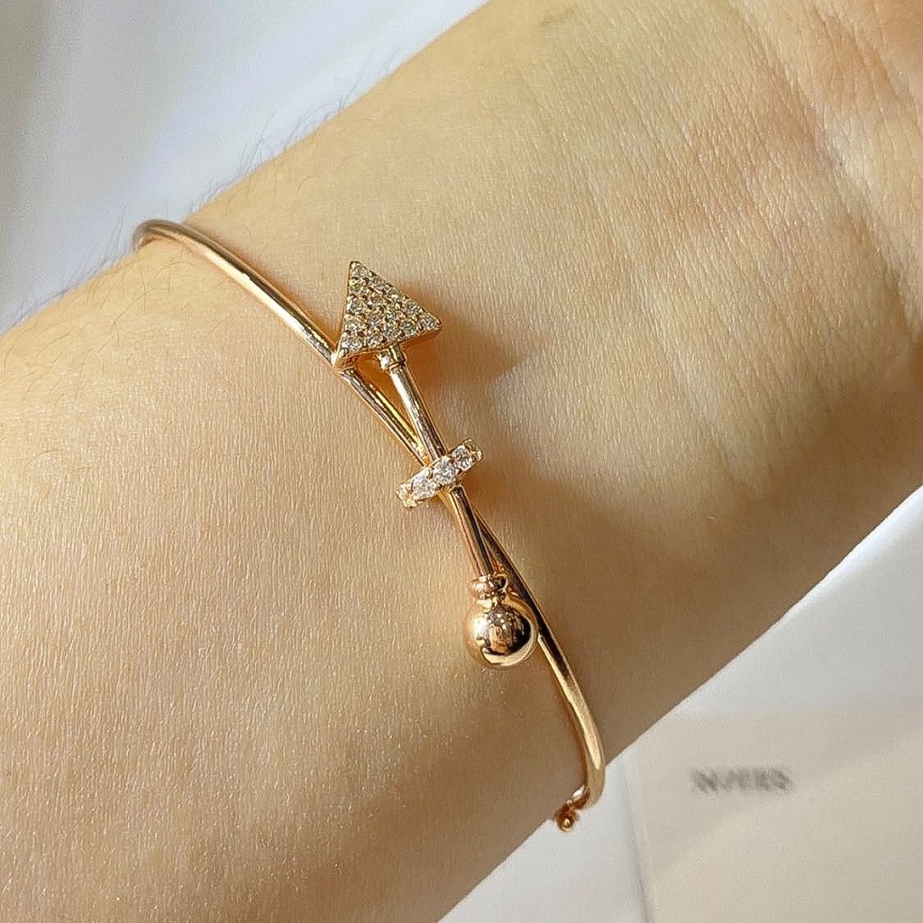 Banyak motif yaa Gelang bulat anak dan dewasa emas asli 750 75 17k rosegold infinity love kaku kawat bola permata panah pita bow ribbon keylock oval tangan aesthetic korea gold 3 4 gram gr g