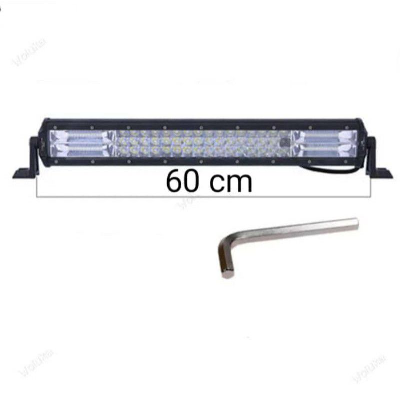 lampu led bar  3 baris 5 mode 2 warna pj 93 cm