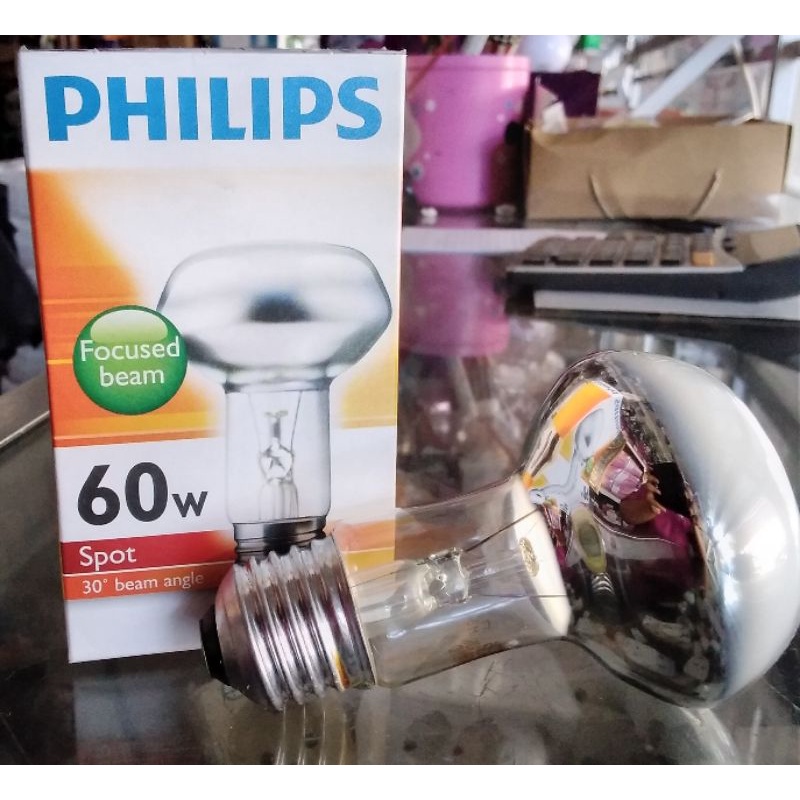 Philips Spot (Reflektor Bulb) 25 Watt, 40 Watt, 60 Watt