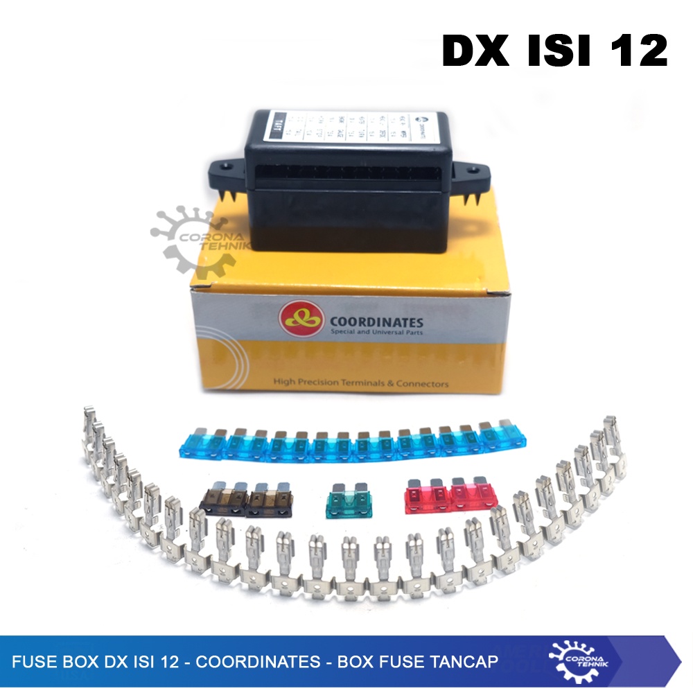 Box Fuse Tancap - Suzuki Taft - Fuse Box DX Isi 12 - Coordinates