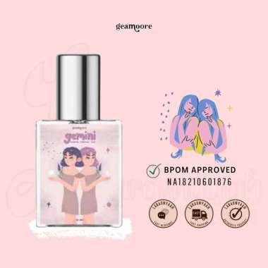 ❄️MATCHA❄️ GEAMOORE ZODIAC SERIES PARFUME - PARFUM ZODIAK SERIES BPOM ORIGINAL-GEMINI