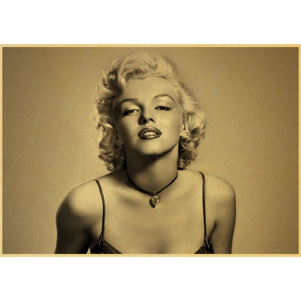 Famous Actress Marilyn Monroe Vintage Posters For Home Bar Living