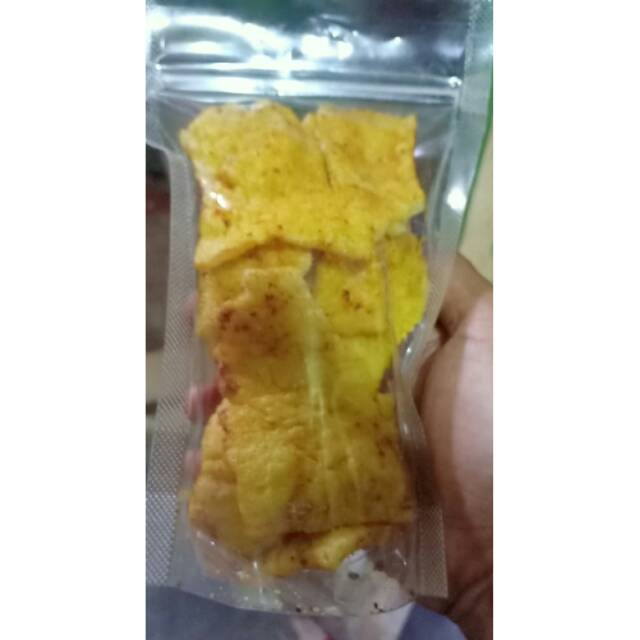 

Krupuk kikil pedes