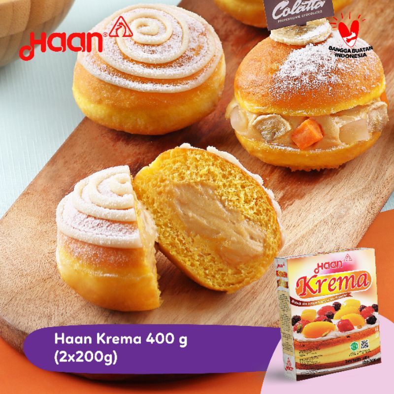 

HAAN KREMA 400 GR ( KOTAK KEMASAN BARU)
