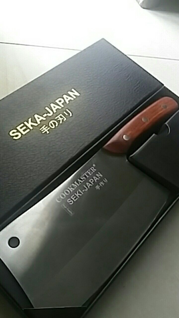 Pisau Golok Daging / Chopper Knife Stainless Steel Seki-japan Hy732002