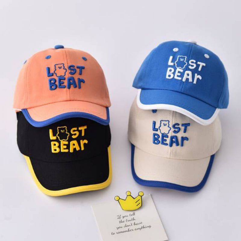 Topi Anak Baseball // Topi Anak Bordir LAST BEAR 1-6 tahun