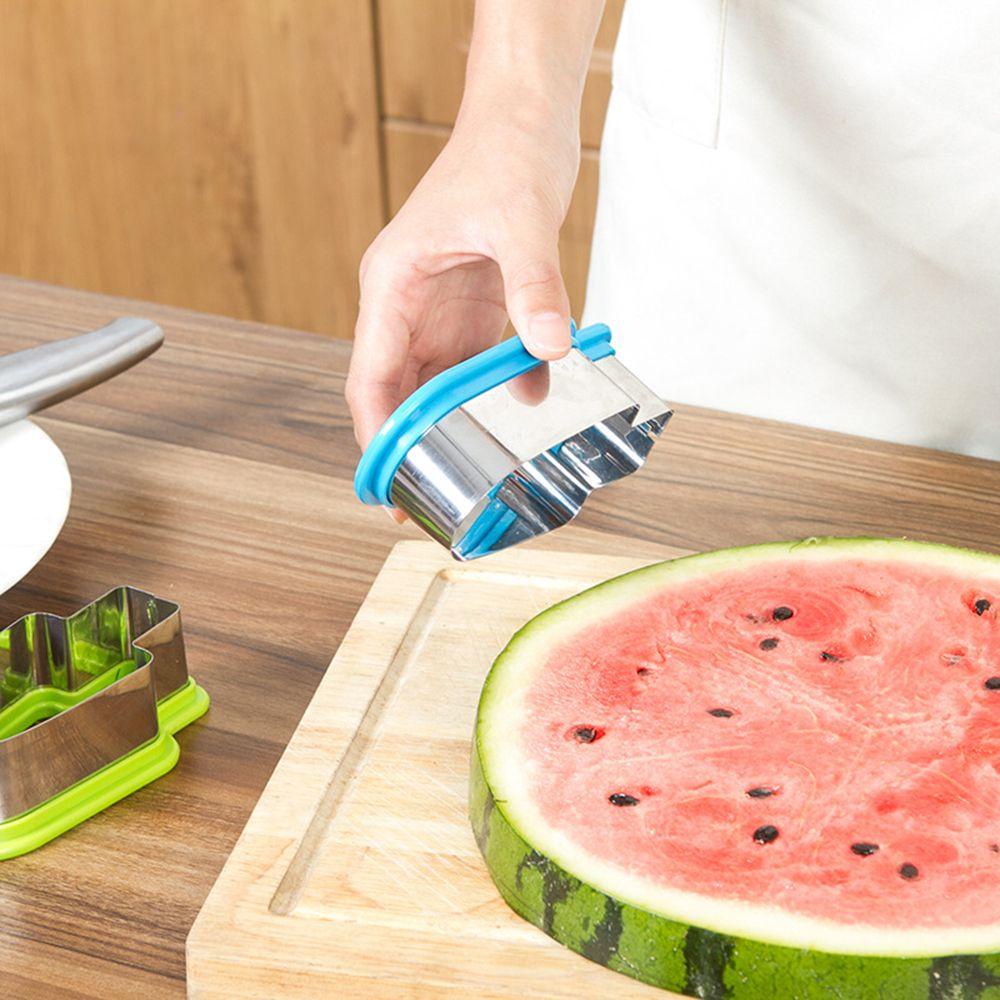 WONDER Cetakan Watermelon Cutter Gadget Stainless Steel Alat Dapur Pengiris Buah