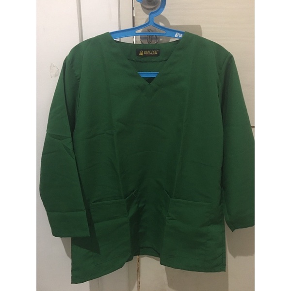 [PRELOVED] SCRUB MEDIS / BAJU JAGA / OK / OPERASI WARNA HIJAU TUA