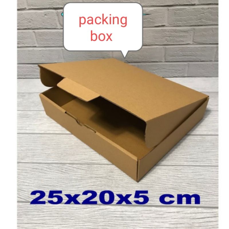 

kardus ukuran 25x20x5 cm box pizza untuk packing dll