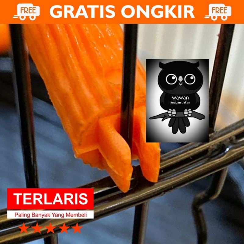 TANGKRINGAN LOVEBIRD VIRAL plastik motif kayu asem