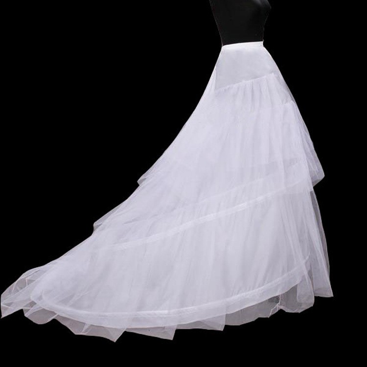 PE-07 petticoat mermaid ekor pengembang rok wedding dress gaun nikah