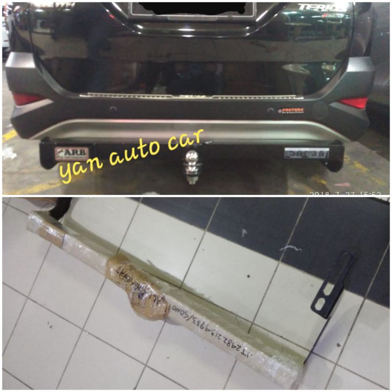 Towing deret arb All New Rush TERIOS 2018 2021 model panjang setengah