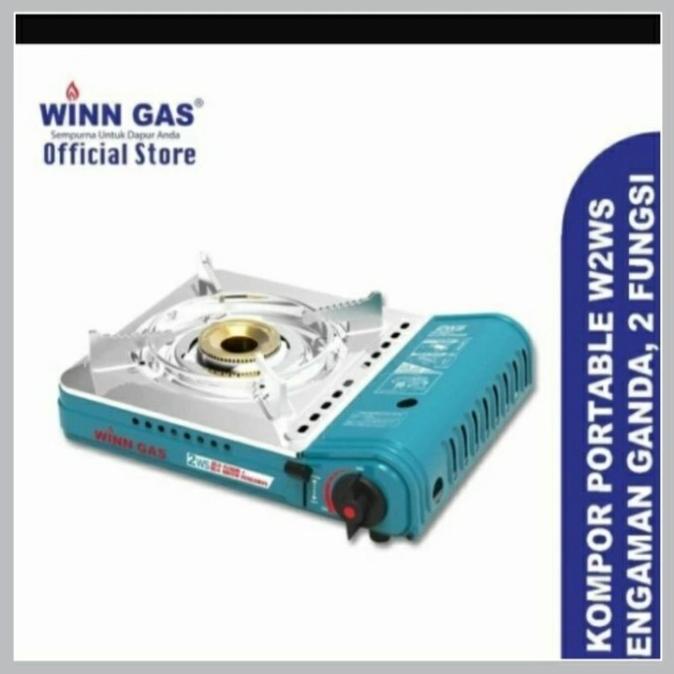 Kompor Portable 2 In 1 Winn Gas W2Ws Martsale10
