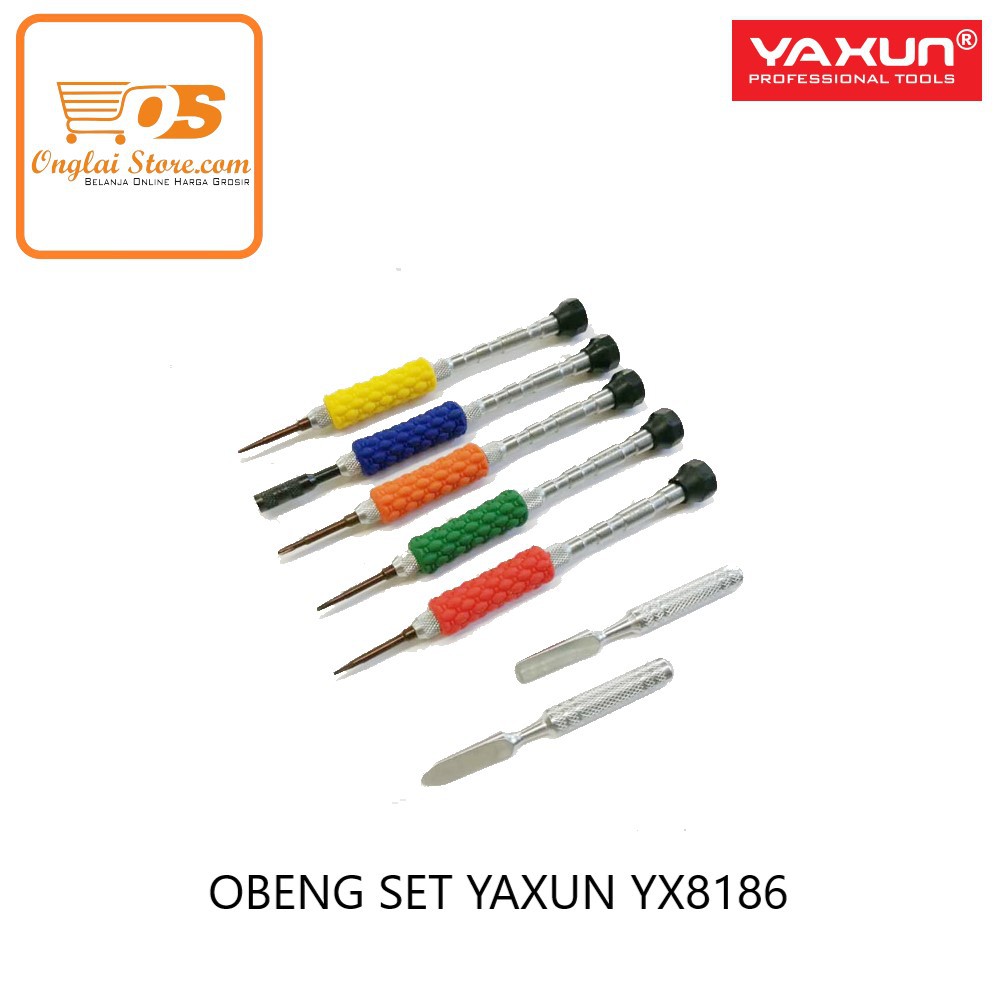 OBENG SET YAXUN YX8186 ORIGINAL
