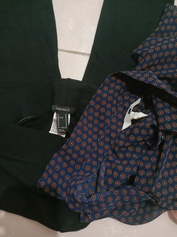 2685 - Talbots Printed Sleeveless Blouse | Tanktop Kerah