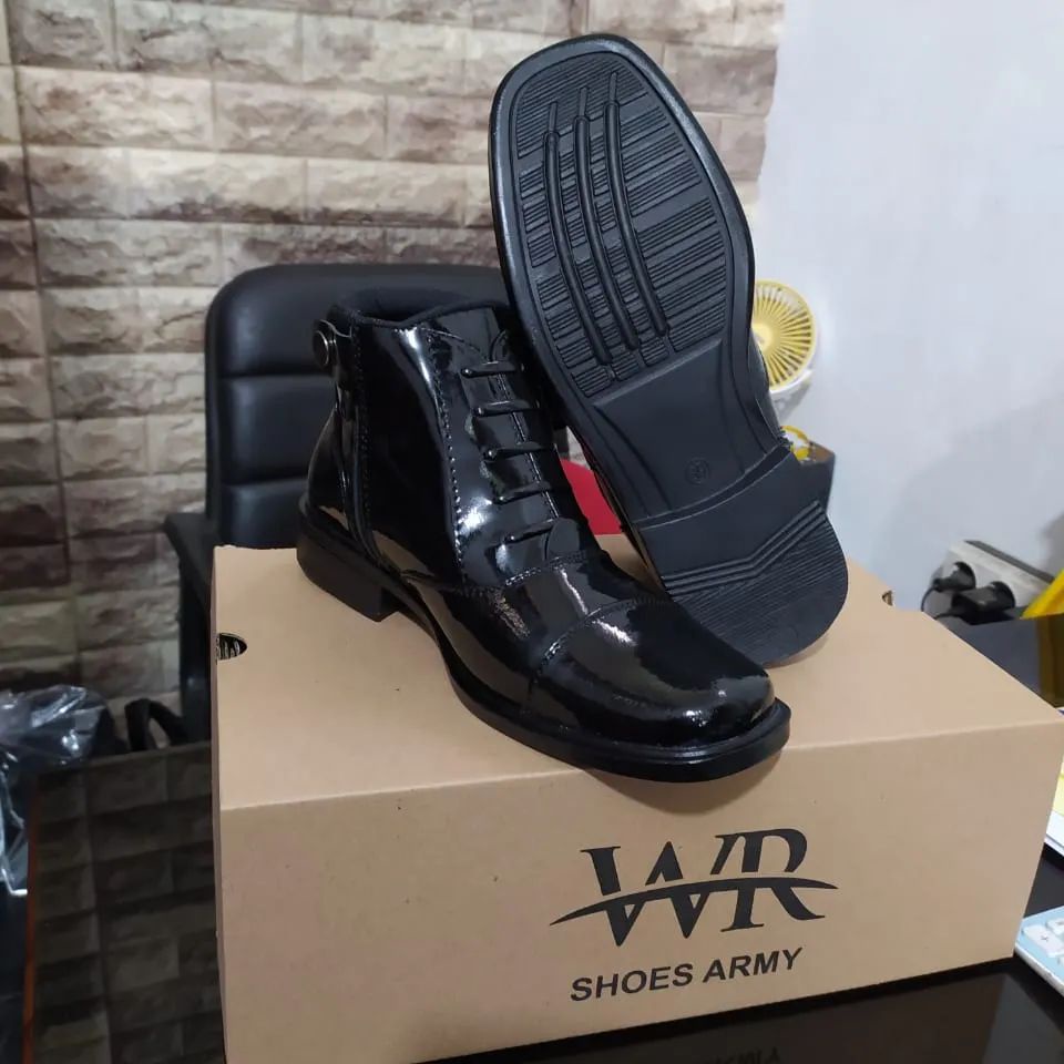 Sepatu PDH midtrack WR tali putar original