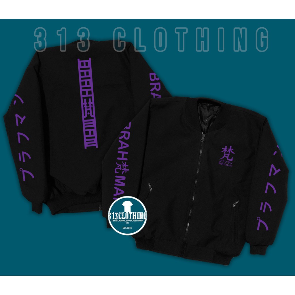 Jaket Anak Jaket Bomber Anak Tokyo Revengers Brahman Jaket Bomber Anak Tokyo Manji Brahman Jaket