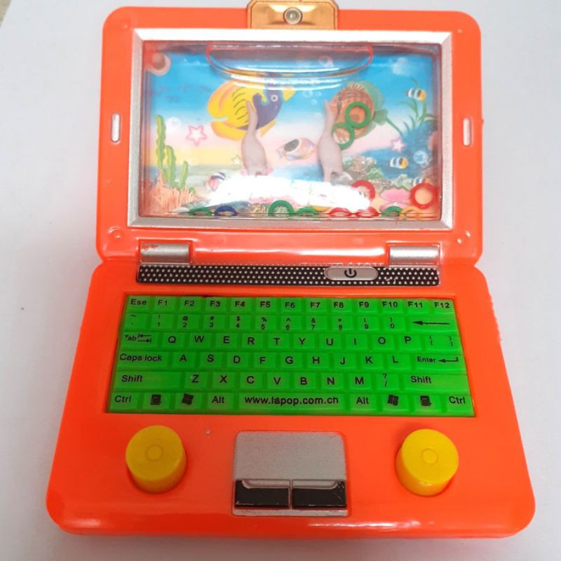 mainan game bot air /mainan anak game bot air bentuk laptop/harga untuk 1 game bot air