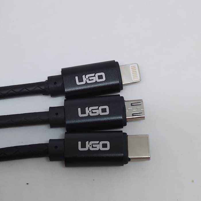 Kabel data Type C UGO 2.4A real fast charging (samsung oppo xiaomi)