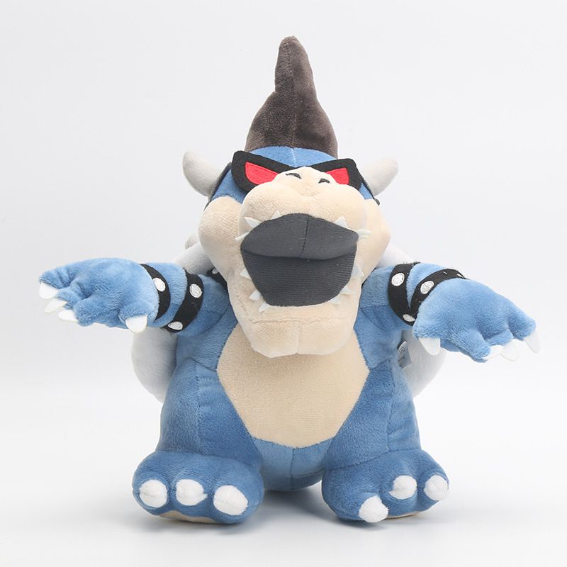 Bros Baru Super Mario. Mainan Plush Dark Bowser Koopa Bones Boneka Binatang 11boneka