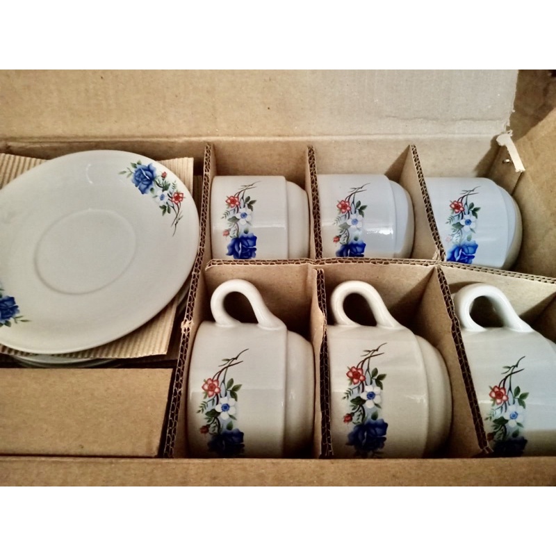 CANGKIR SET NIKURA 12 PCS CUP AND SAUCER