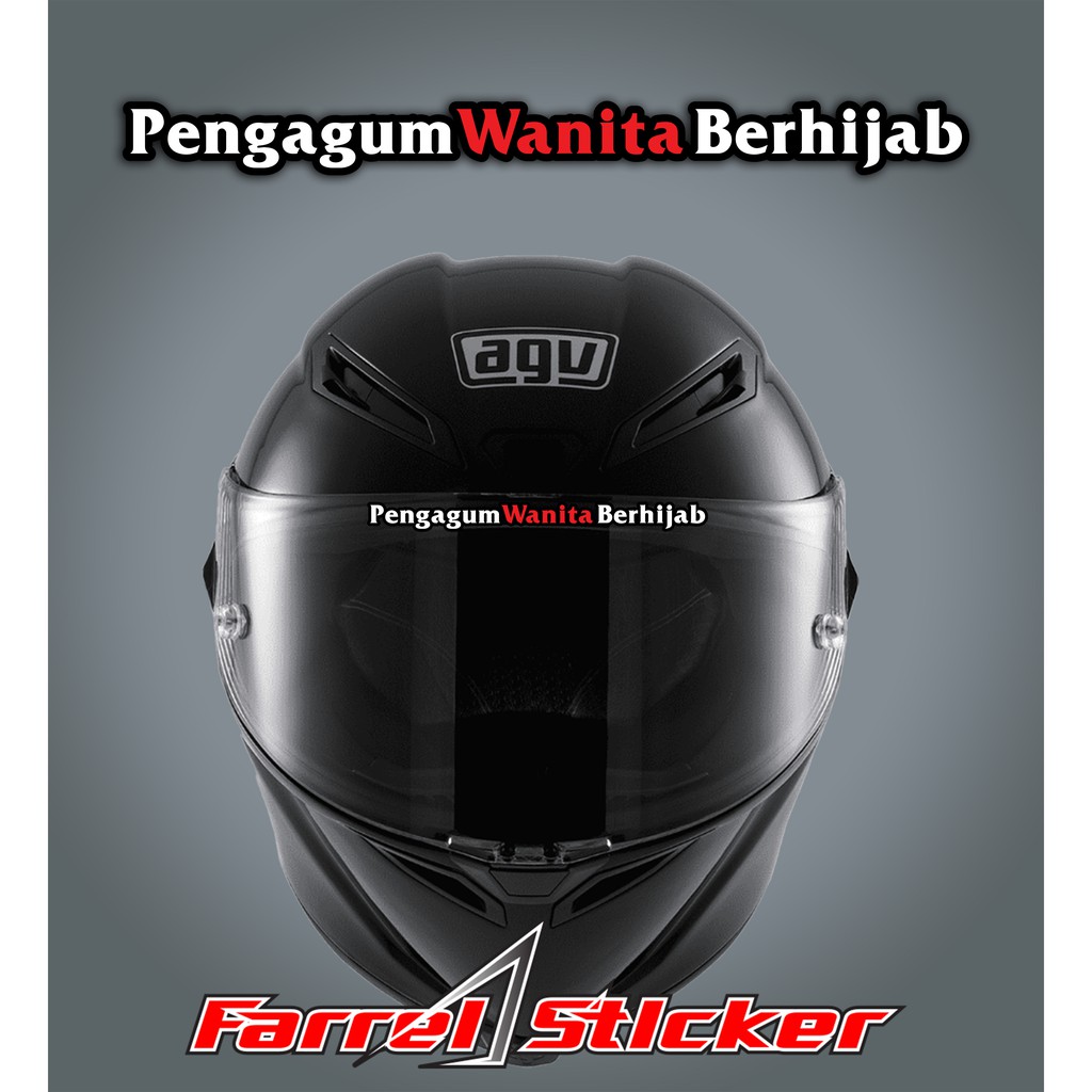 Stiker sticker pengagum wanita berhijab