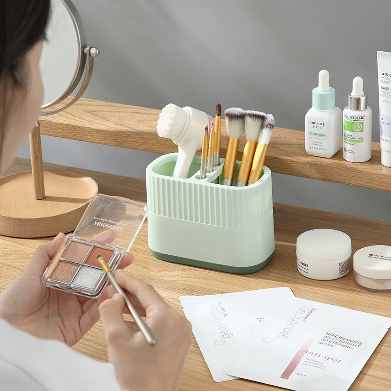 Wadah Kotak Tempat Alat Tulis Puplen Bulpen Pena Pensil Stationary Box Desain Premium Elegan Aesthetic Stuff Tebal Berkualitas Kantor Meja Belajar Brush Make Up Multifungsi Sovenir Gift