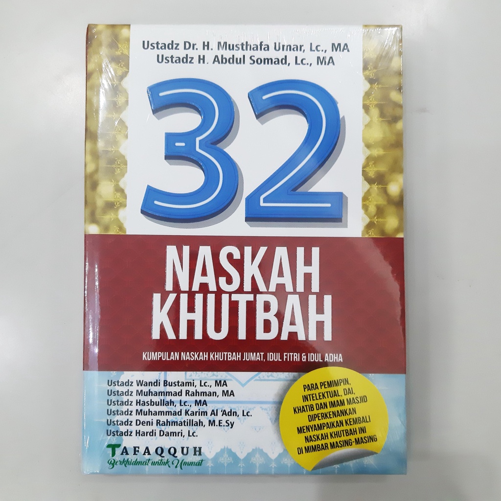 [BUKU UAS] 32 Naskah Khutbah (Ustadz Abdul Somad, dkk)