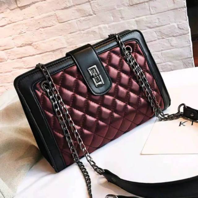 FASHIONSTOREKU TAS LEVEL RUBY SERIES FASHION wanita batam import grosir murah selempang