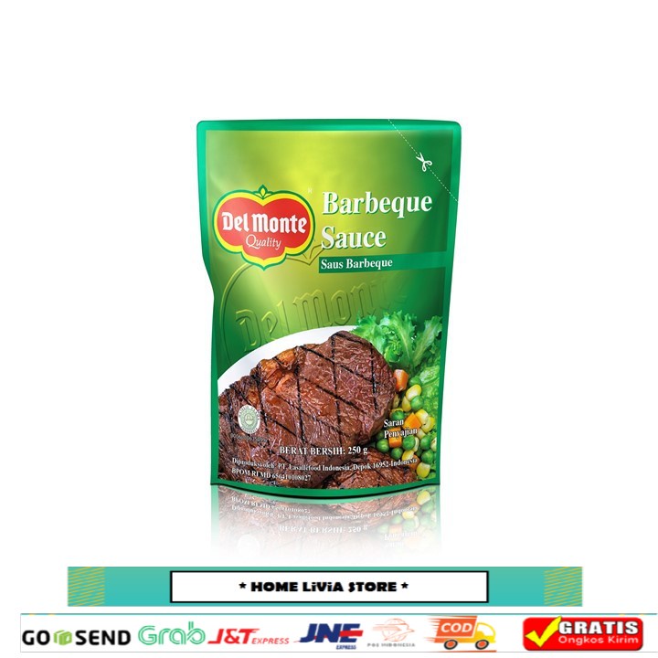 

Delmonte Saus Barbeque Pouch 250 gr