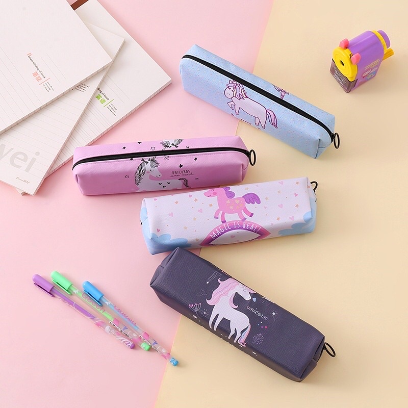 

Kotak Pensil Anak Remaja Unicorn / Tempat Alat Tulis Unik Lucu / Tempat Pulpen Sekolah SD SMP Pencil Box Case