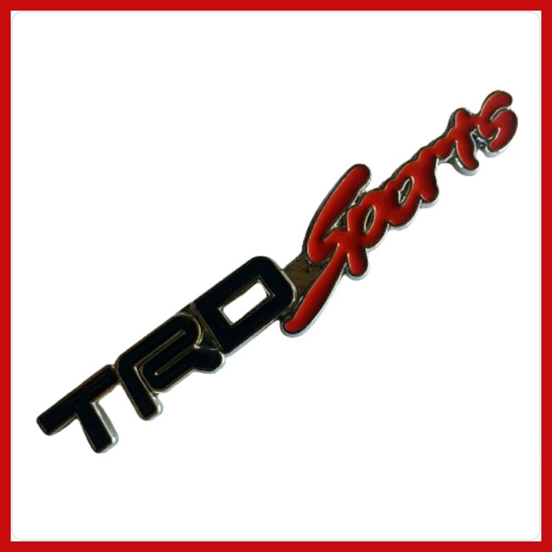 Emblem Logo Tulisan TRDSport