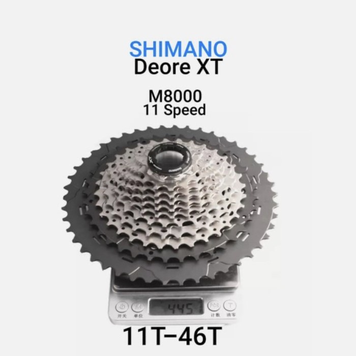 Sprocket Shimano Diore XT M-8000 Japan 11 speed 11-46T code 725084