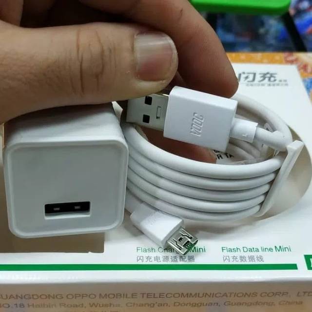 Charger oppo original 100% micro usb casan oppo original 100% VOOC fast charging original mantap