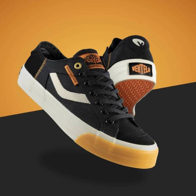 Ventela Never Too Lavish Noir Hard13 LOW | Ventela X NeverTooLavish Sepatu Ventela Public Suede NTL