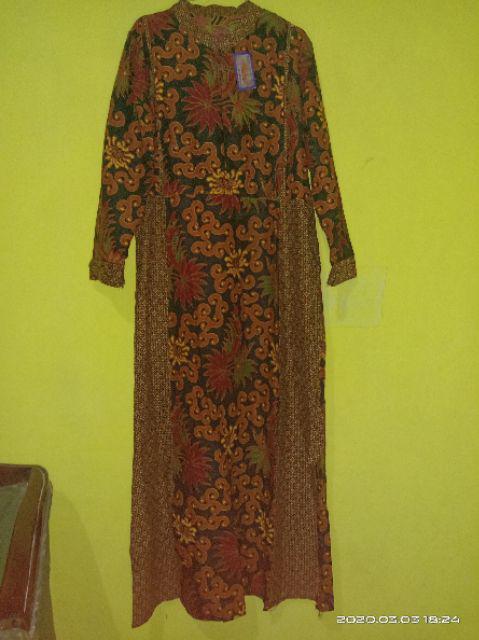 Maura Couple - Sania Ruffle Batik Couple Ori Ndoro Jowi Garansi Termurah Couple Keluarga